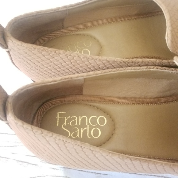 Franco Sarto Peri Leather Snake Embossed Loafer - Picture 5 of 7